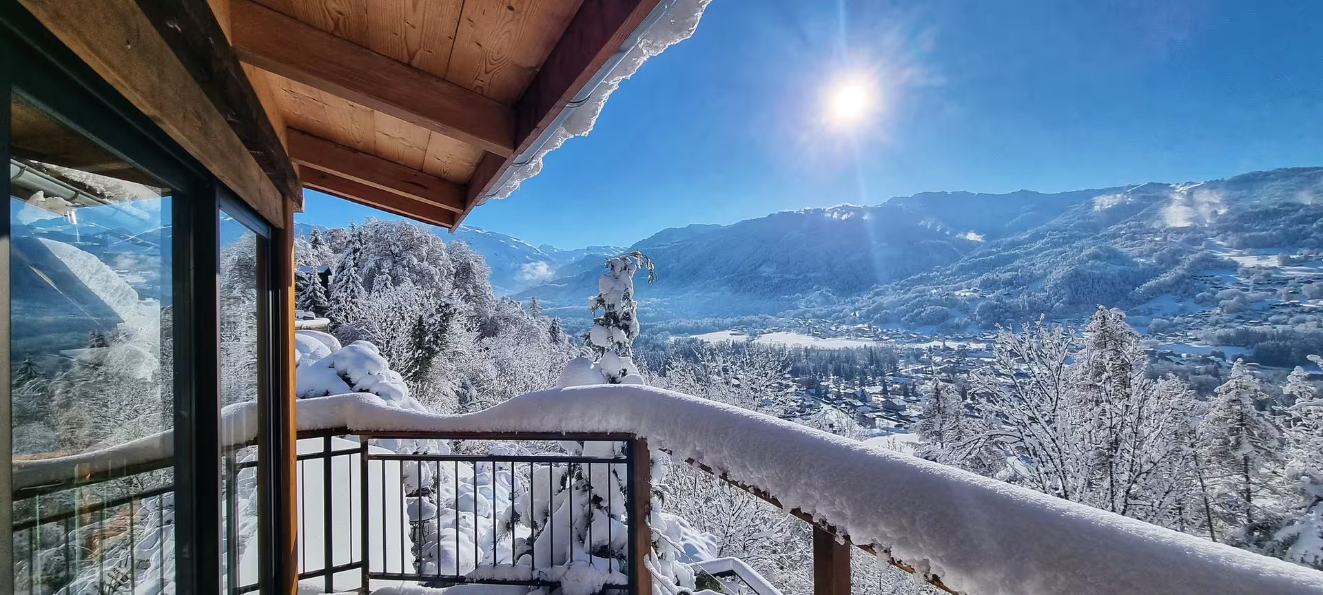 Nid Perché — vue depuis la terrasse